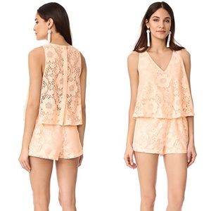 BB Dakota Jeanette Lace Romper